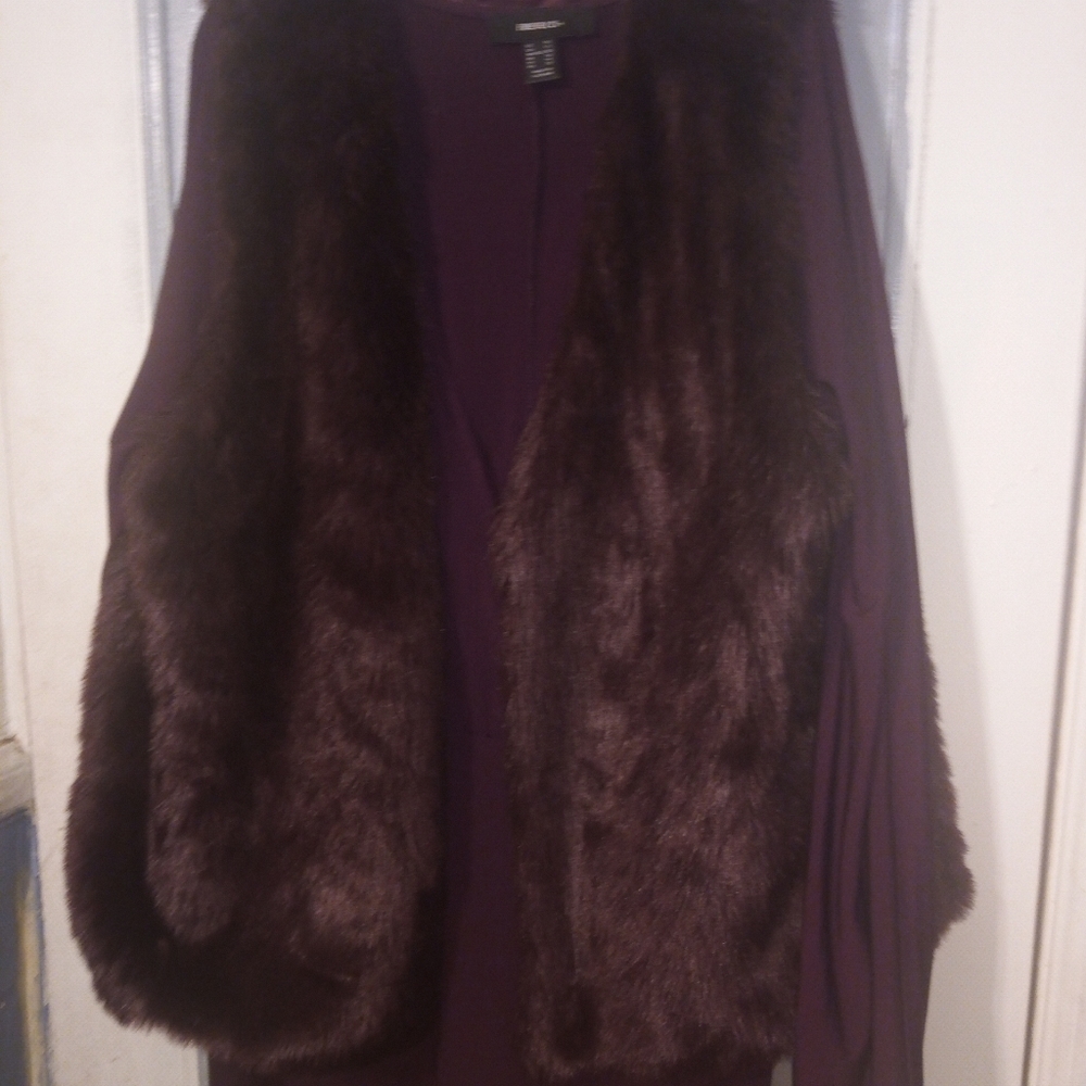 Vest & dress by Forever21